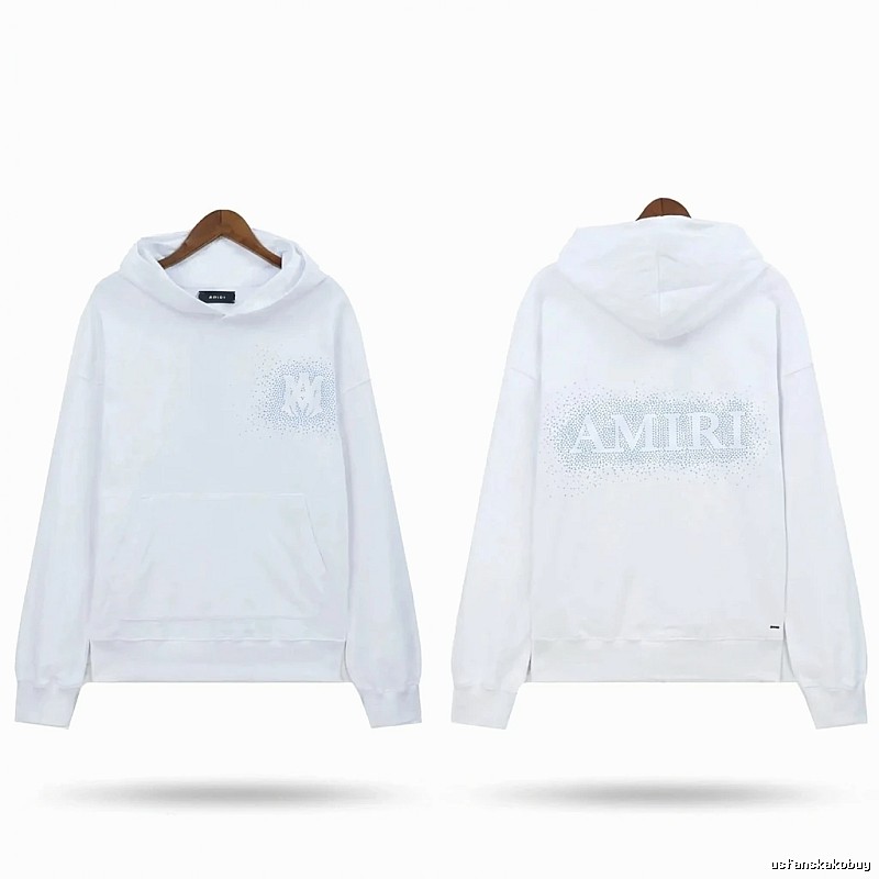 AMIRI Hot Drill Trend Brand White Sweatshirt