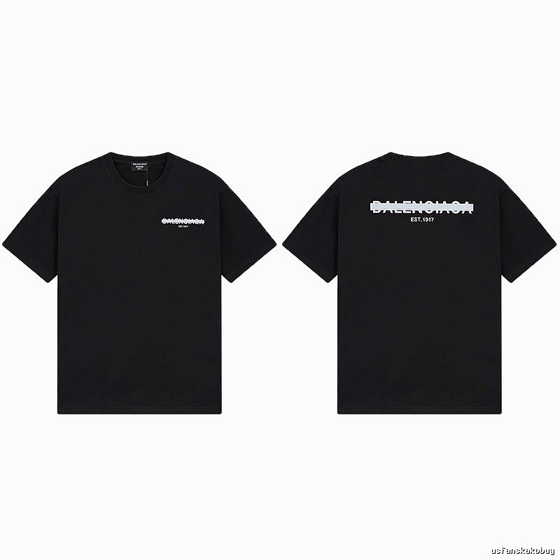 Balenciaga minimalist black T-shirt