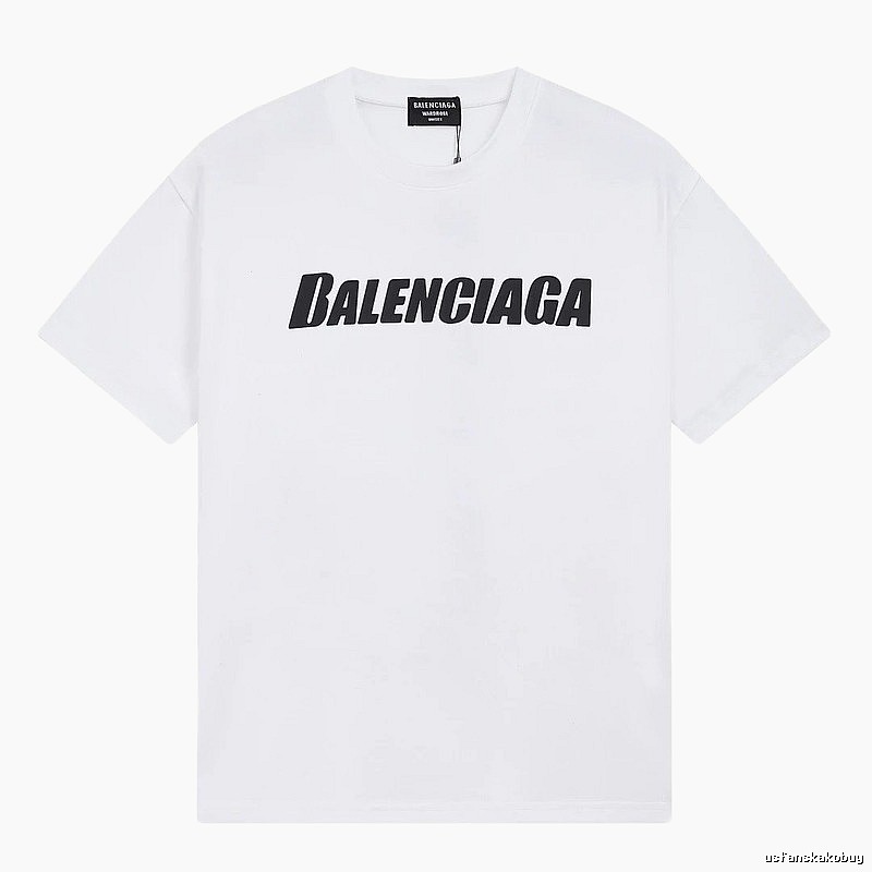 Balenciaga minimalist white T-shirt