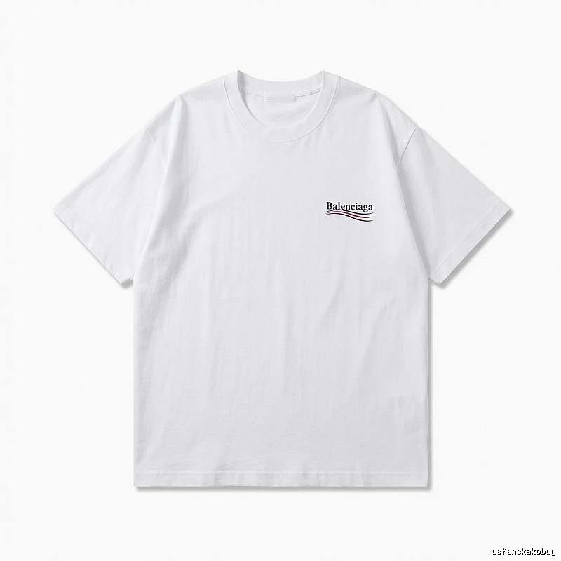 Balenciaga Simple White T-shirt