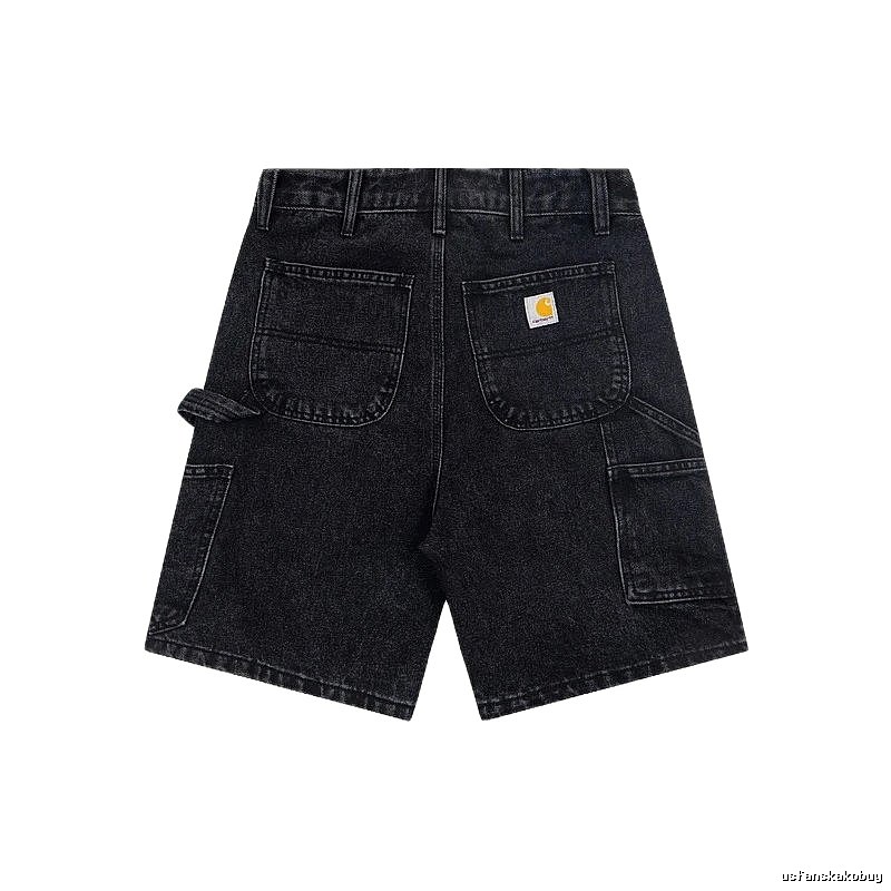 Carhartt workwear style black shorts