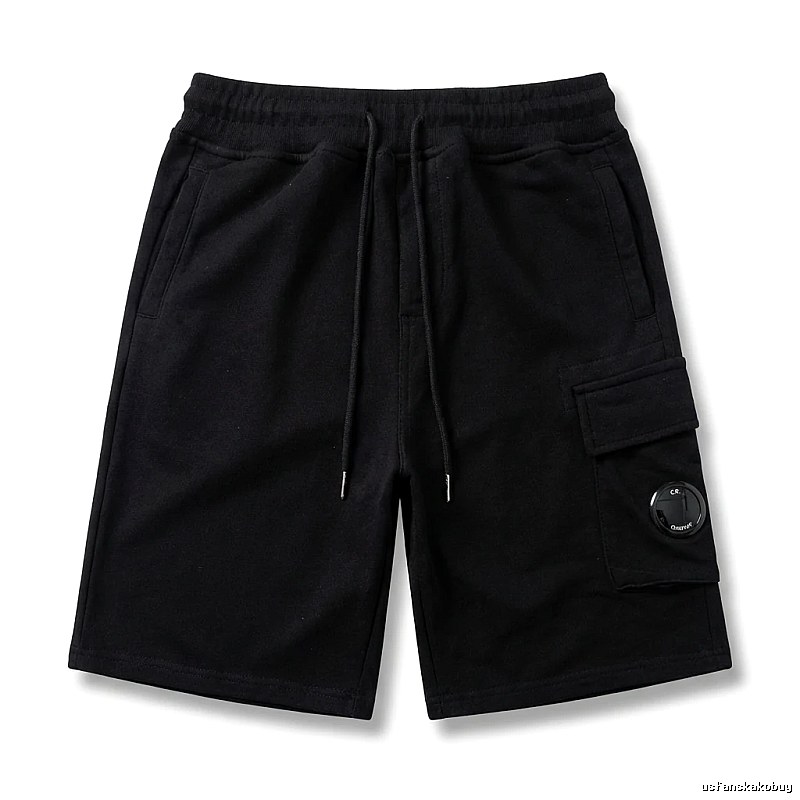 C.P. workwear style black shorts