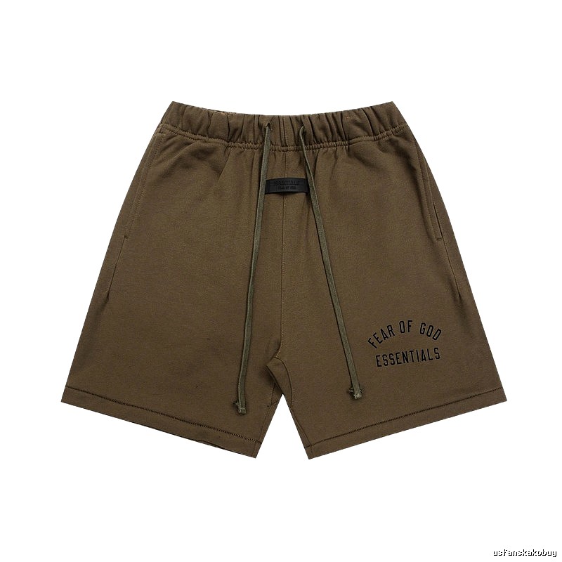 ESSENTIALS Casual Khaki Shorts