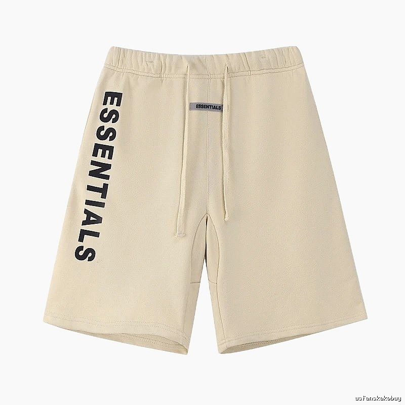 ESSENTIALS minimalist style beige shorts