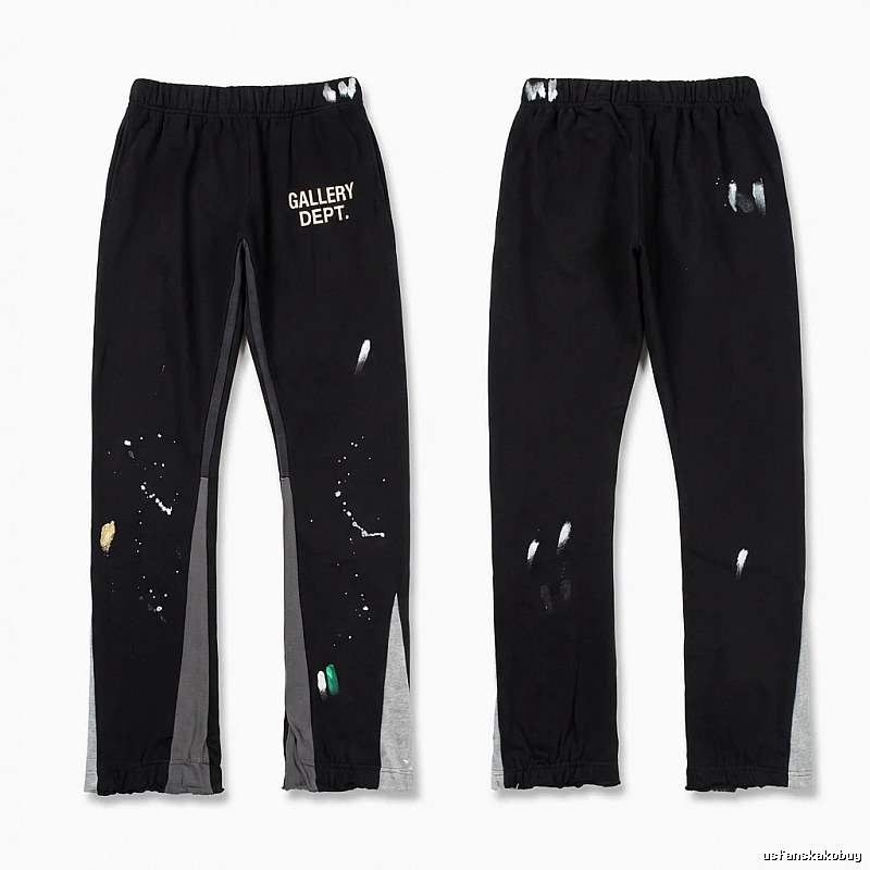 Gallery Dept Graffiti Style Black Long Pants