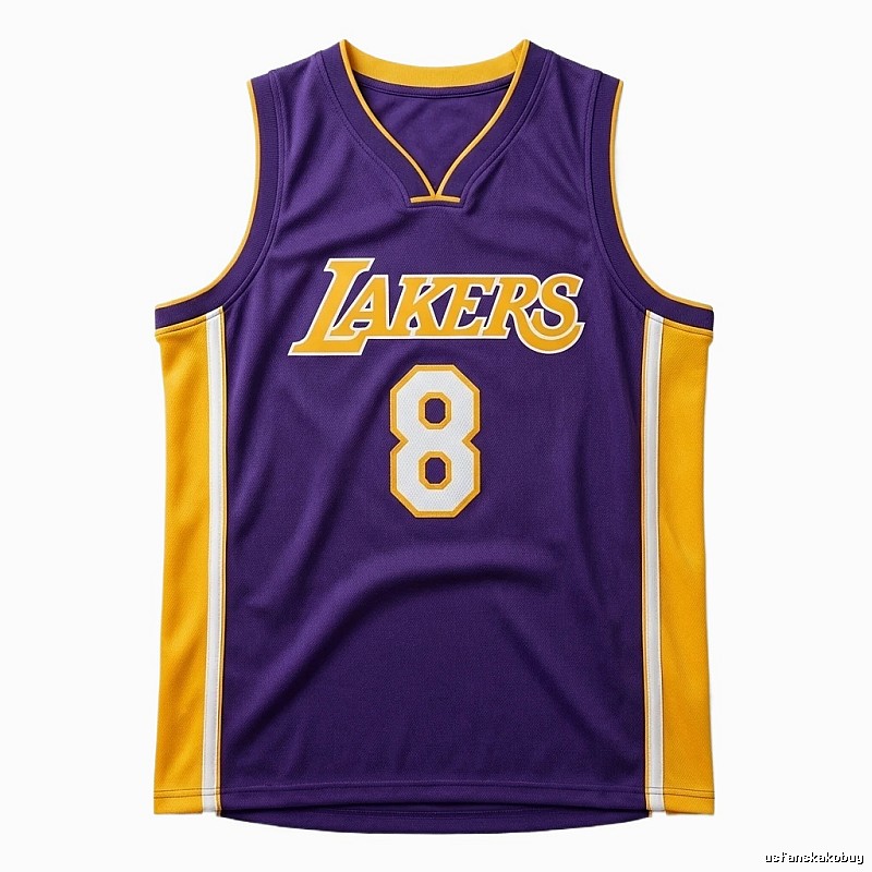 Kobe Lakers retro-style jerseys