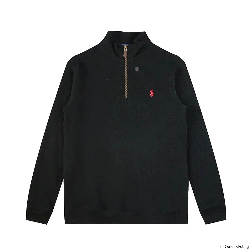 Lacoste Daily Quarter-zip sweatshirt Black Quarter Zip for City Outfits
