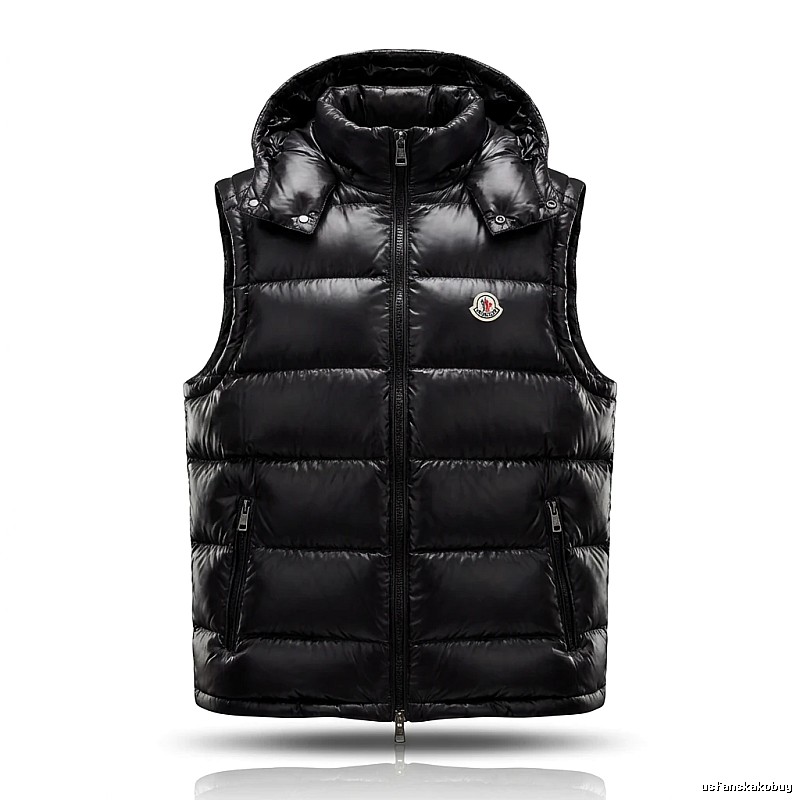 Moncler Black Trendy and Cool Down Vest