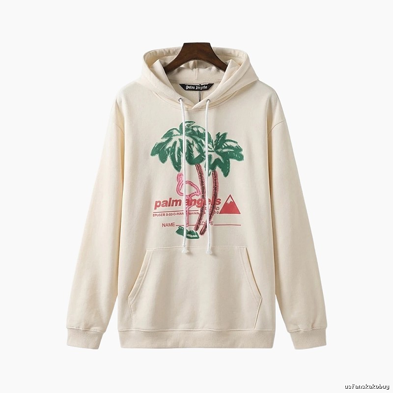 Palm Angels Printed Casual Hoodie