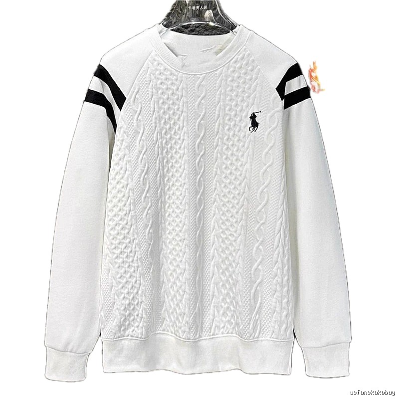 Ralph Lauren's classic white sweater