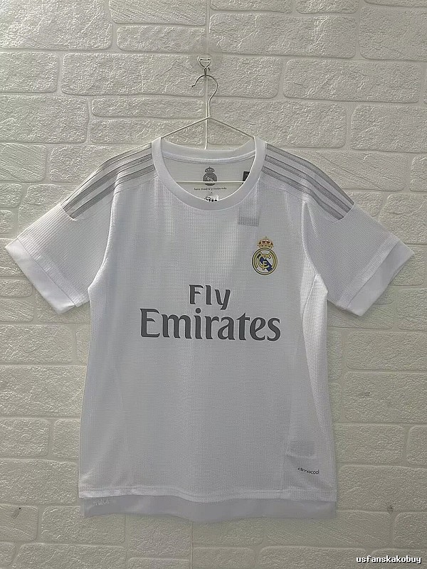 Real Madrid Classic Retro Teka soccer jersey White Retro Football with Travel-Friendly Style