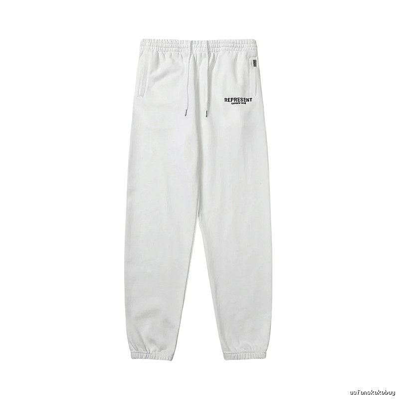 REPRESENT Basic White Sweatpants