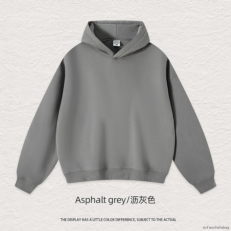 Travel Blank pullover hoodie Black Minimal A with Modern Look