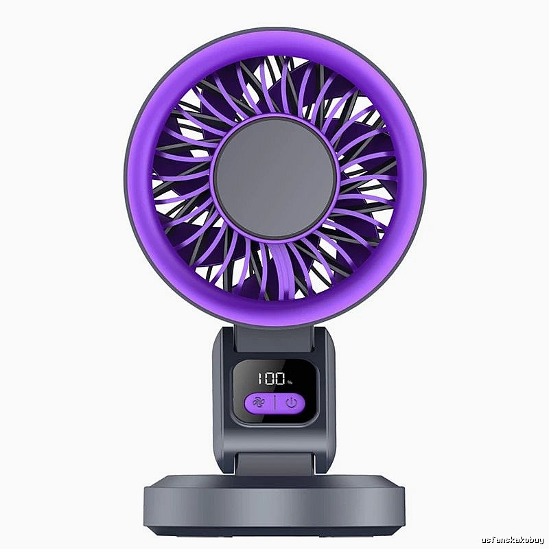 Travel Cooling Desktop Cooling Fan Gray Standard Airflow
