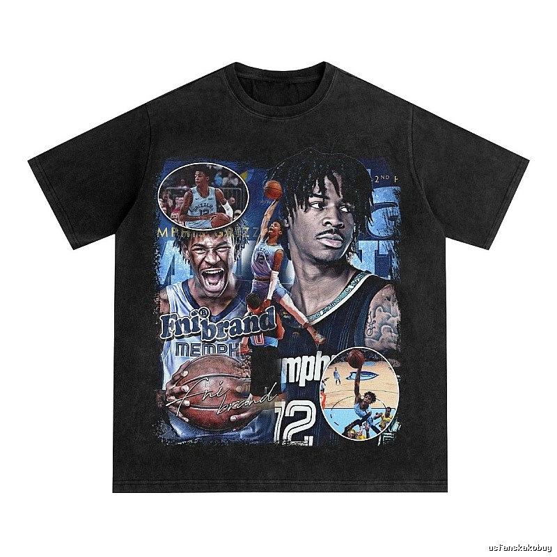 Tupac Classic Portrait graphic T-shirt Black Tupac Collage for Daily Styling