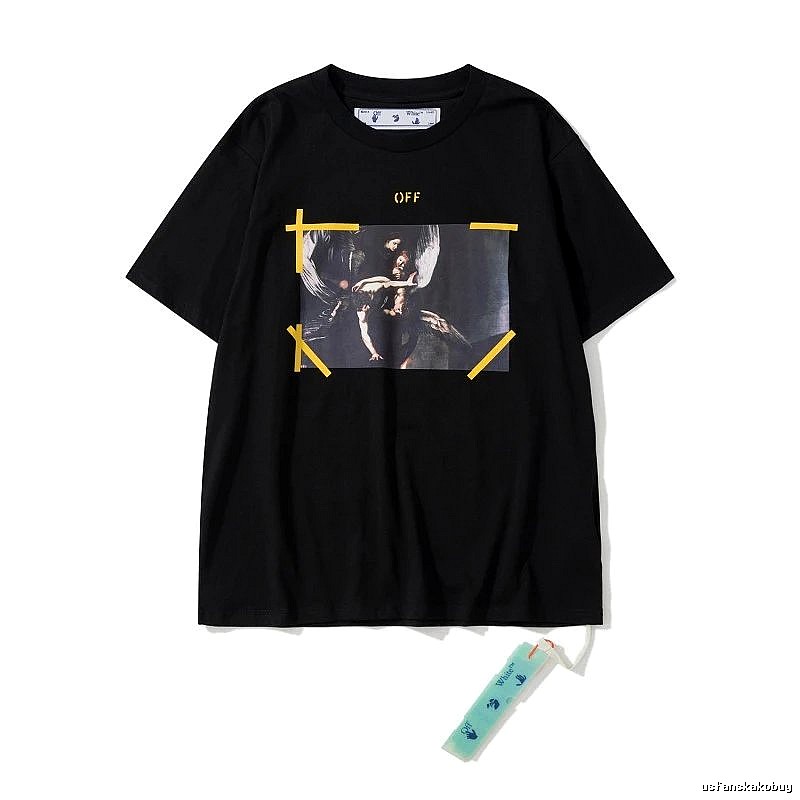 2061-19 Black Style 6119 Anime Graphic T-Shirt Casual Layering