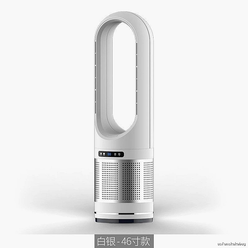 46-inch Quiet Bladeless Tower Fan