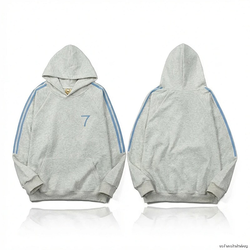 Adidas minimalist style grey hoodie