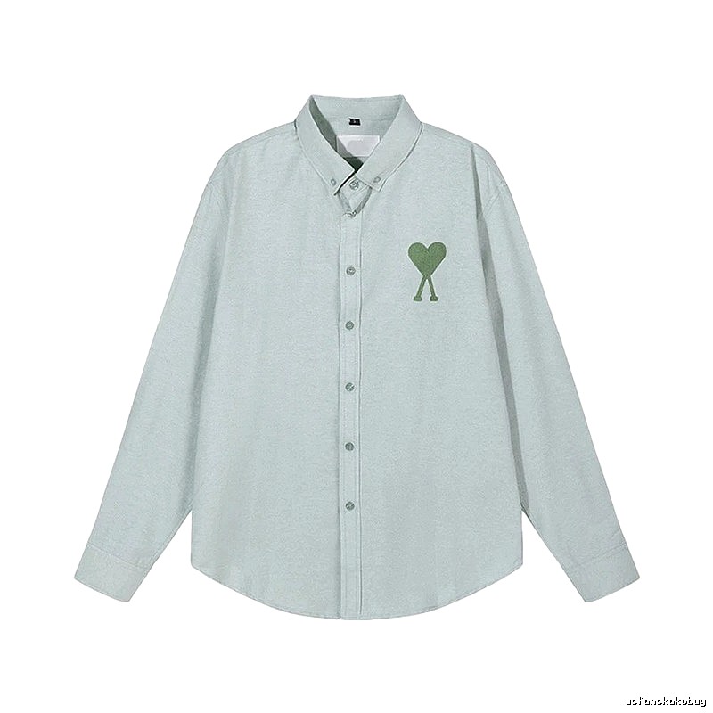 AMI Love Simple Style Grey Shirt
