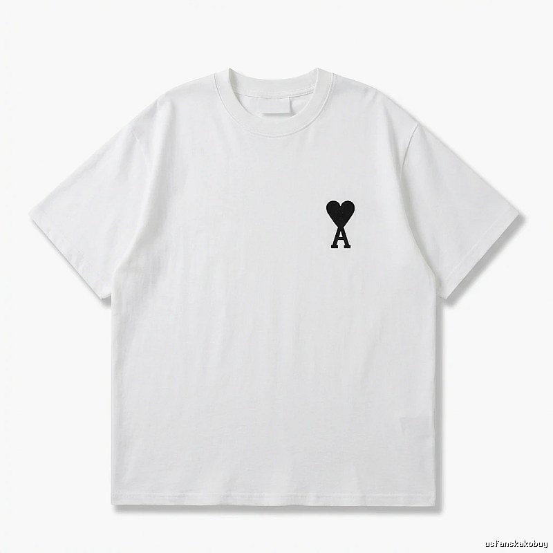 AMI Love Simple White T-shirt
