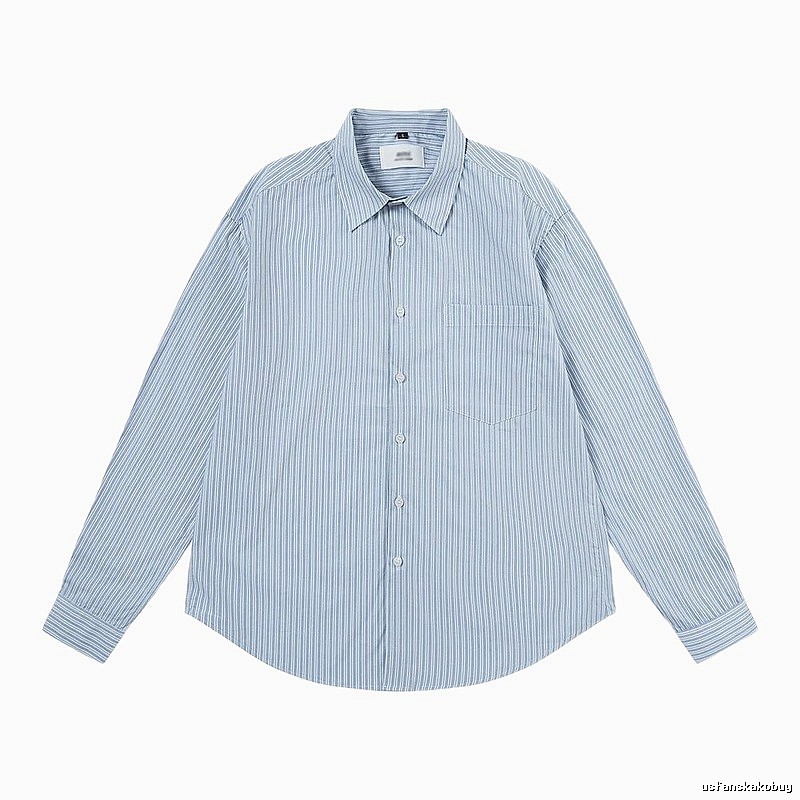 AMI Stripe Minimalist Style Shirt