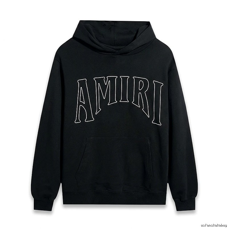 AMIRI Alphabet Style Black Sweatshirt