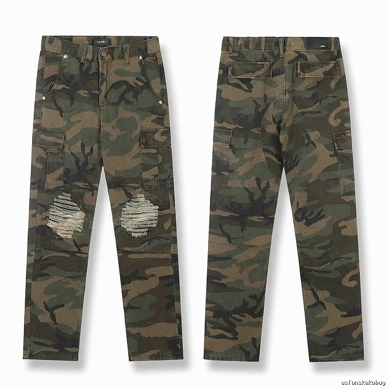 AMIRI camouflage-style work pants