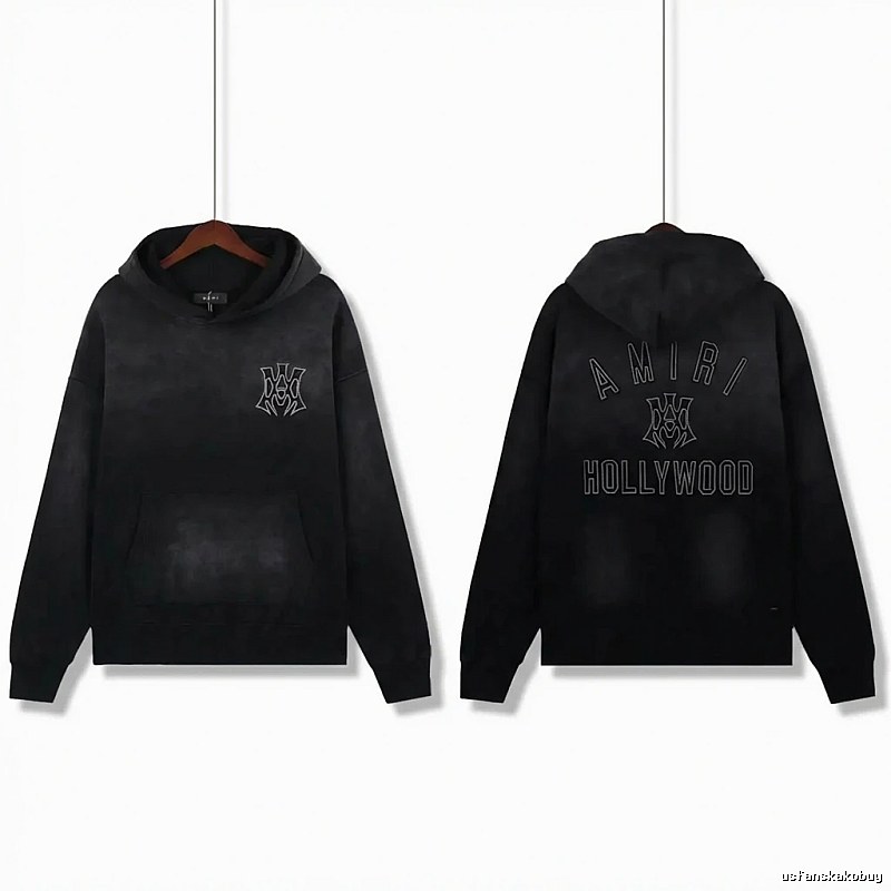 AMIRI Hollywood Collection Dark Style Hoodie