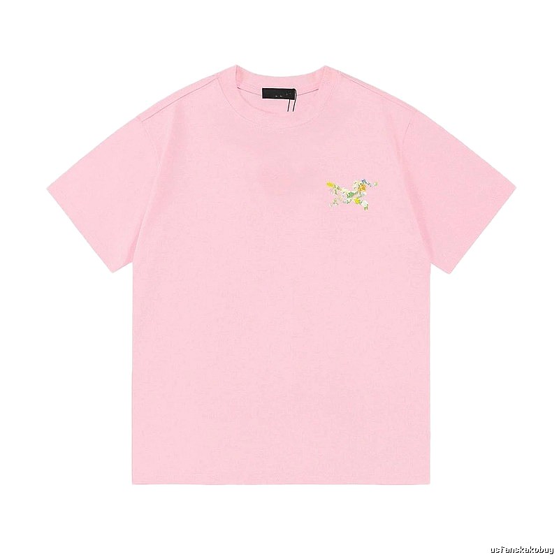 Arc'teryx Pink Short-sleeve T-shirt in Casual Floral Style