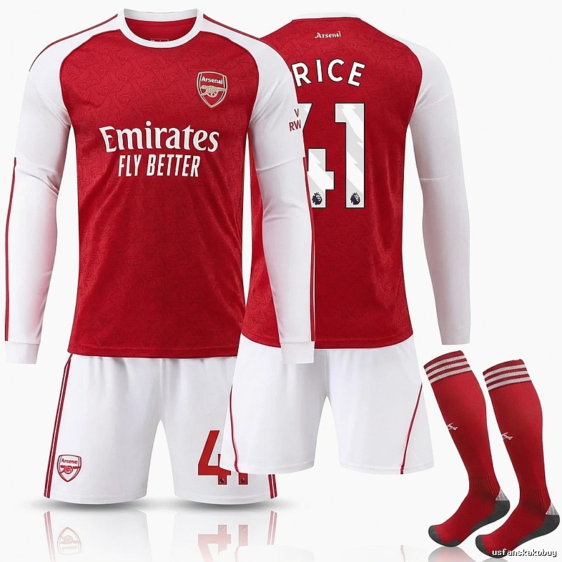 Arsenal retro red and white jersey