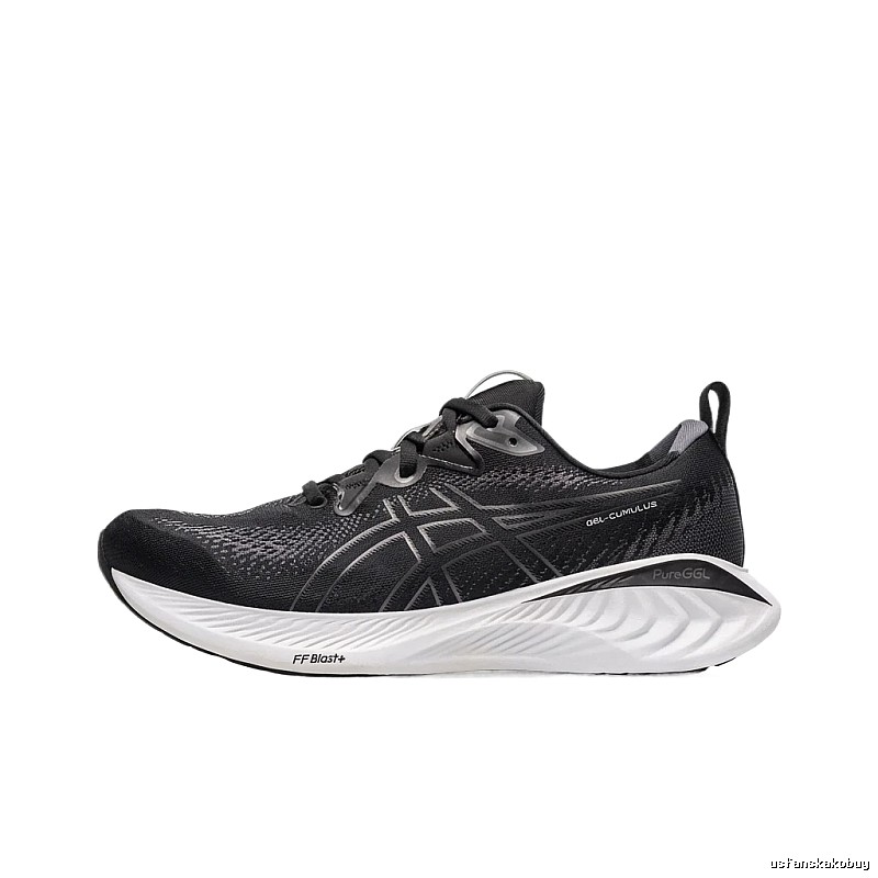 ASICS GEL - CUMULUS Black - Grey Athletic Running Shoes