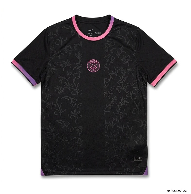 Balenciaga Tokyo Ghoul Style Black and Purple T-shirt