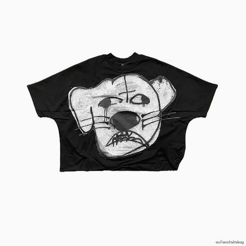 Billionaire Graffiti Style Black T-shirt