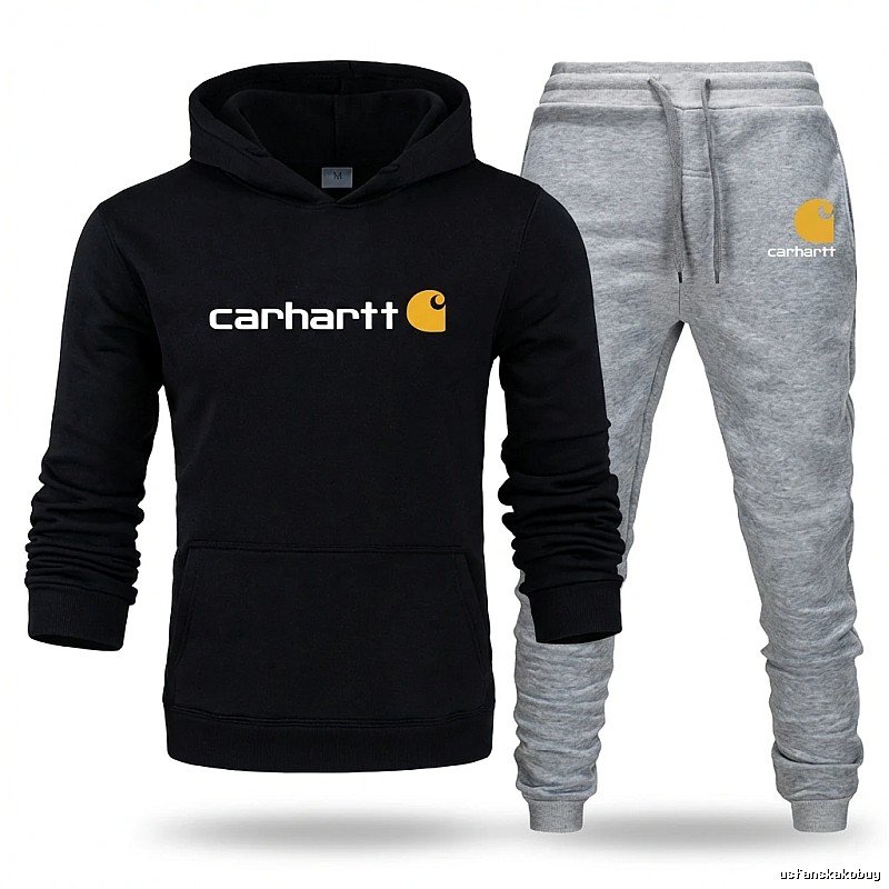 Carhartt casual style black and gray suit