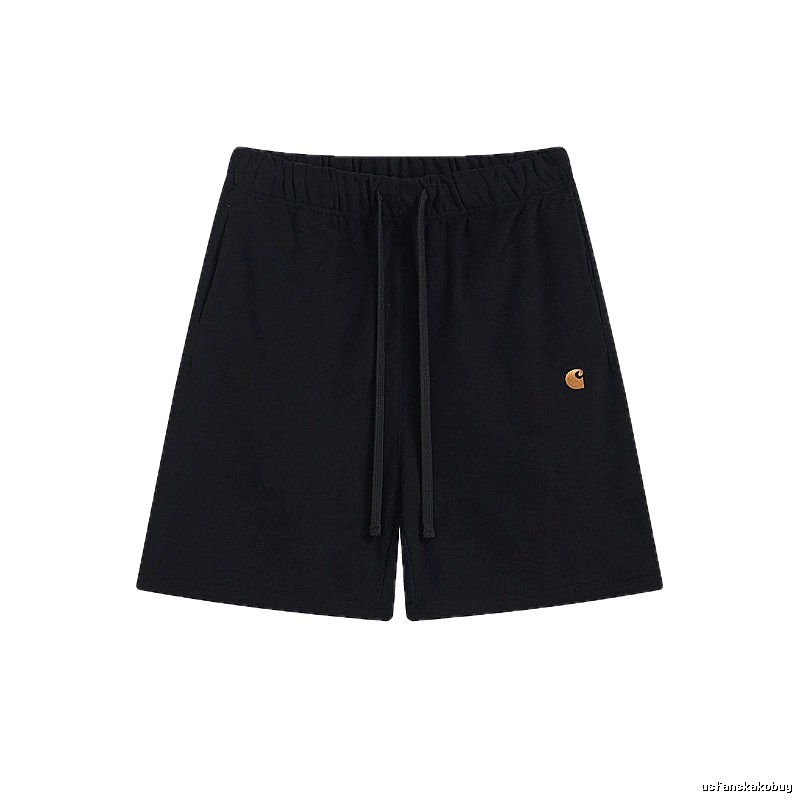 Carhartt Embroidered Workwear Style Black Casual Shorts