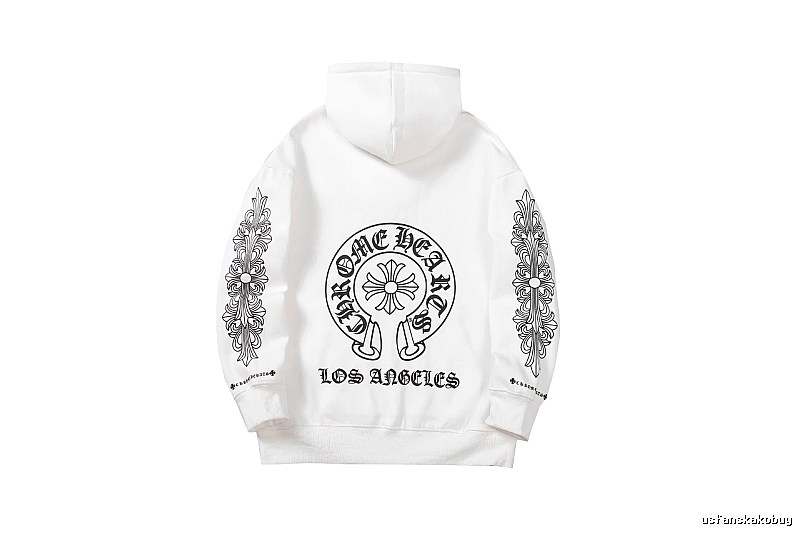 Chrome Hearts Daily Cross graphic hoodie Black Blue Cross for City Outfits