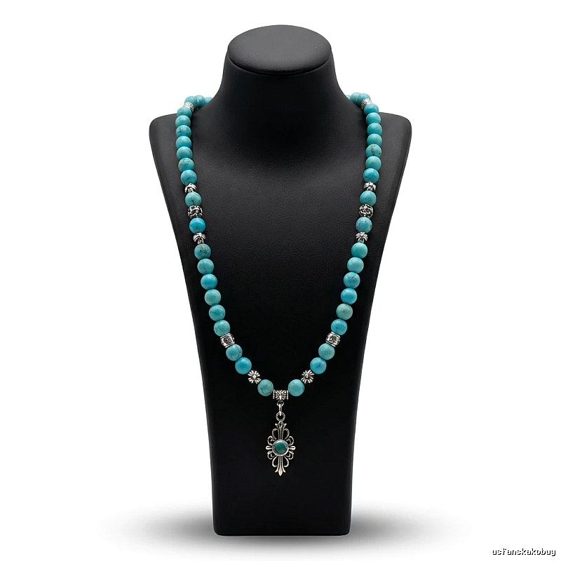 Chrome Hearts Turquoise Vintage Necklace