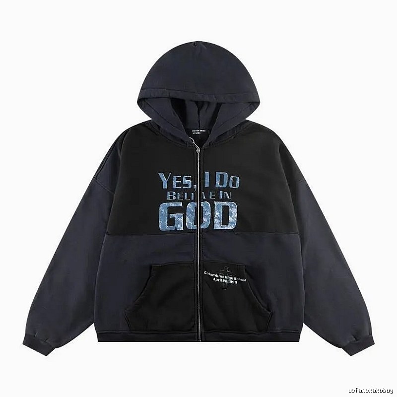 Clean Hoodie Colorway Graphic Zip Hoodie Streetwear Look