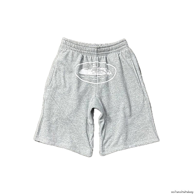 Corteiz grey trendy brand shorts
