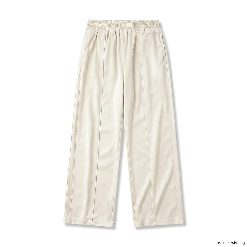 Corteiz minimalist style off-white wide-leg pants