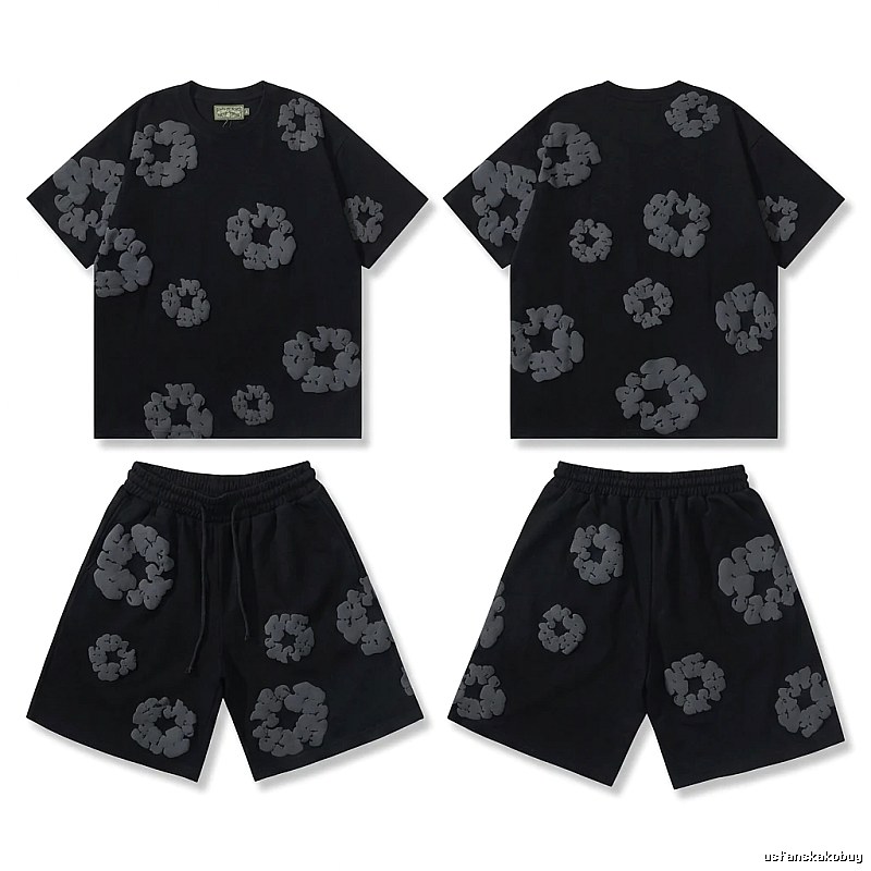 DENIM TEARS Printed Casual Black Suit