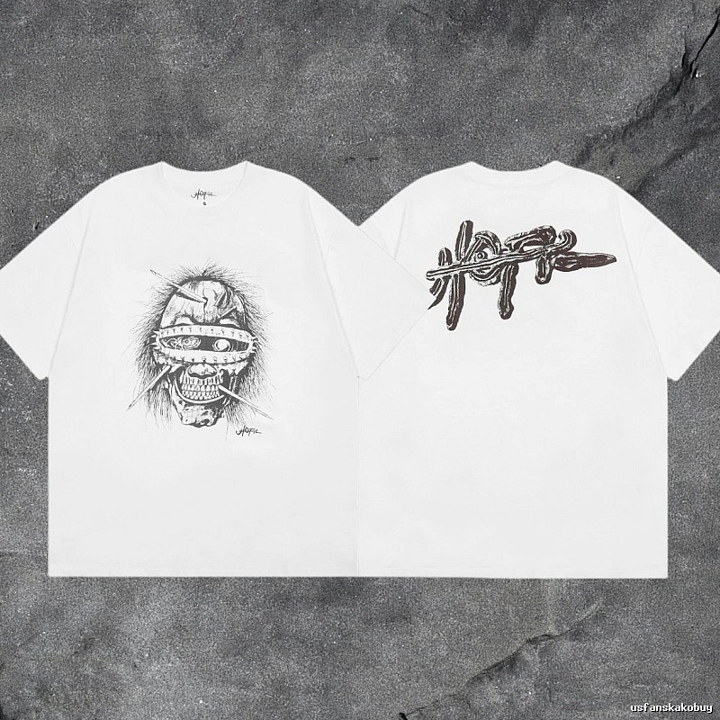 Denim Tears White Graphic T-Shirt Modern Fit