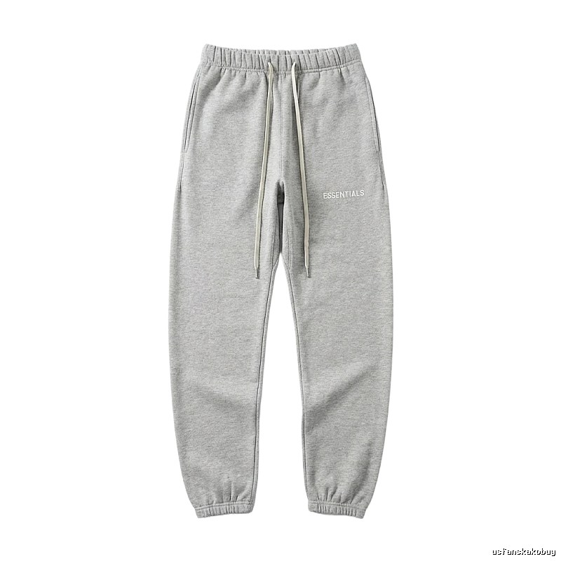 ESSENTIALS Basic Casual Grey Sweatpants
