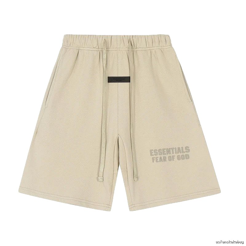 ESSENTIALS casual khaki shorts