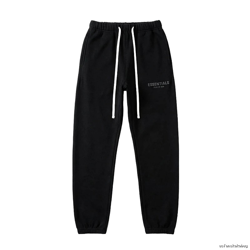 ESSENTIALS minimalist black sweatpants