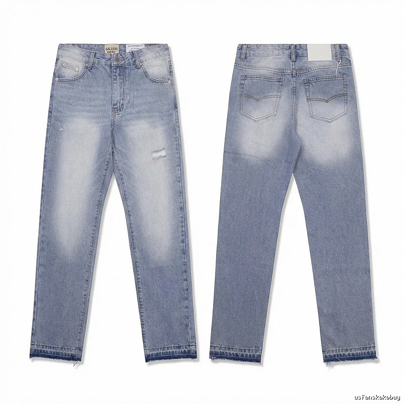 Gallery Dept. distressed light blue jeans