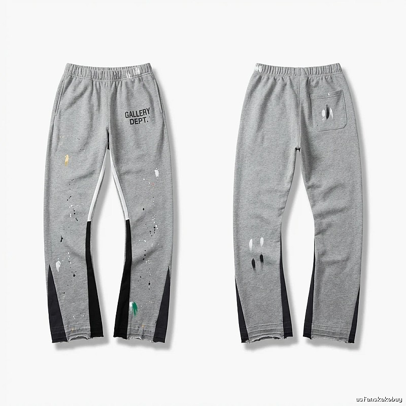 Gallery Dept Graffiti Style Gray Sweatpants