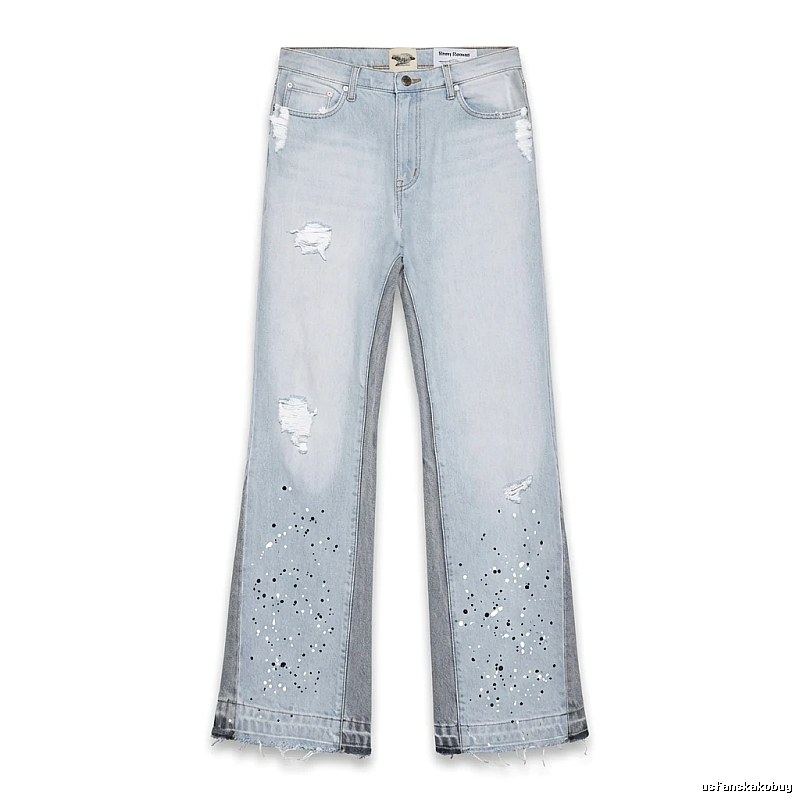 Gallery Dept Ripped Light Blue Jeans
