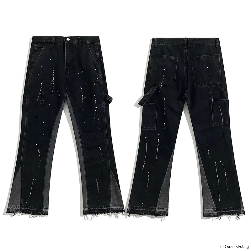 Gallery Dept Workwear Style Black Jeans