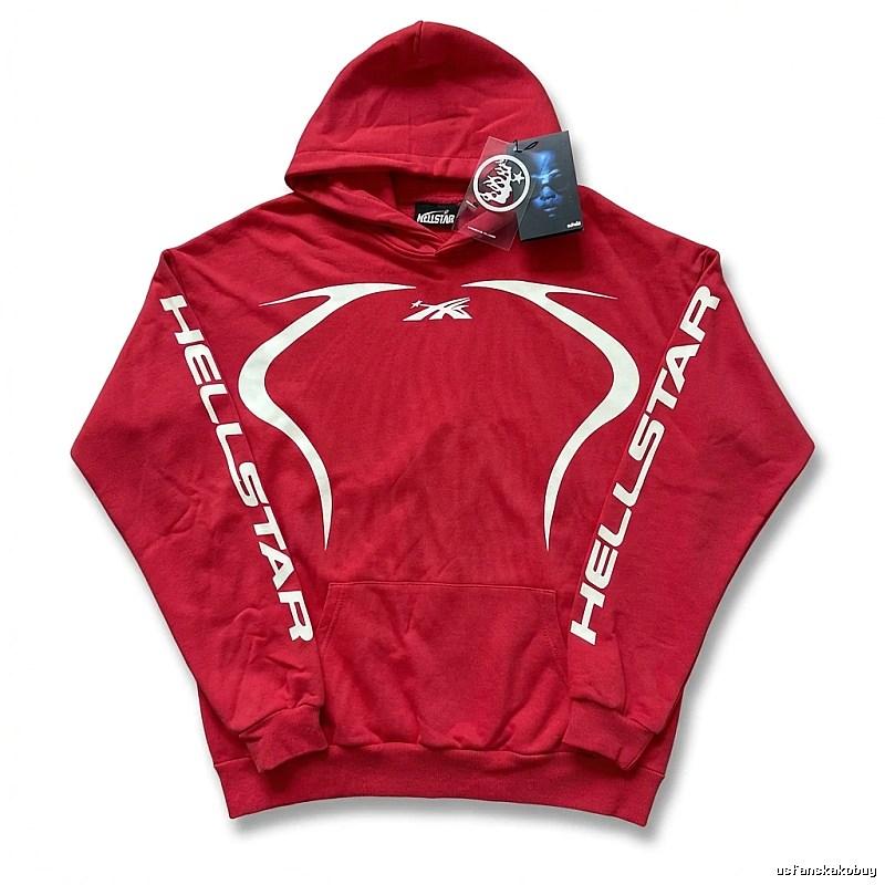 Hellstar Trendy and Cool Style Red Sweatshirt